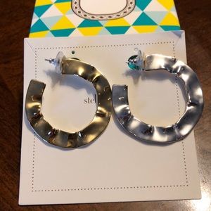 Stella & Dot Jewelry - EUC Stella & Dot wave earrings in box Stella & Dot Jewelry - EUC Stella & Dot wave earrings in box